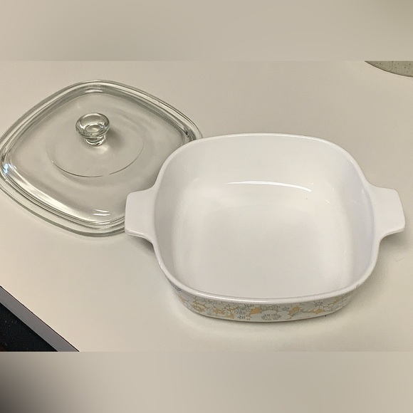 1970 Vintage 2nd Edition Floral Bouquet 1 Qt Corning Ware P 1 B Lidded Casserole - Picture 7 of 16